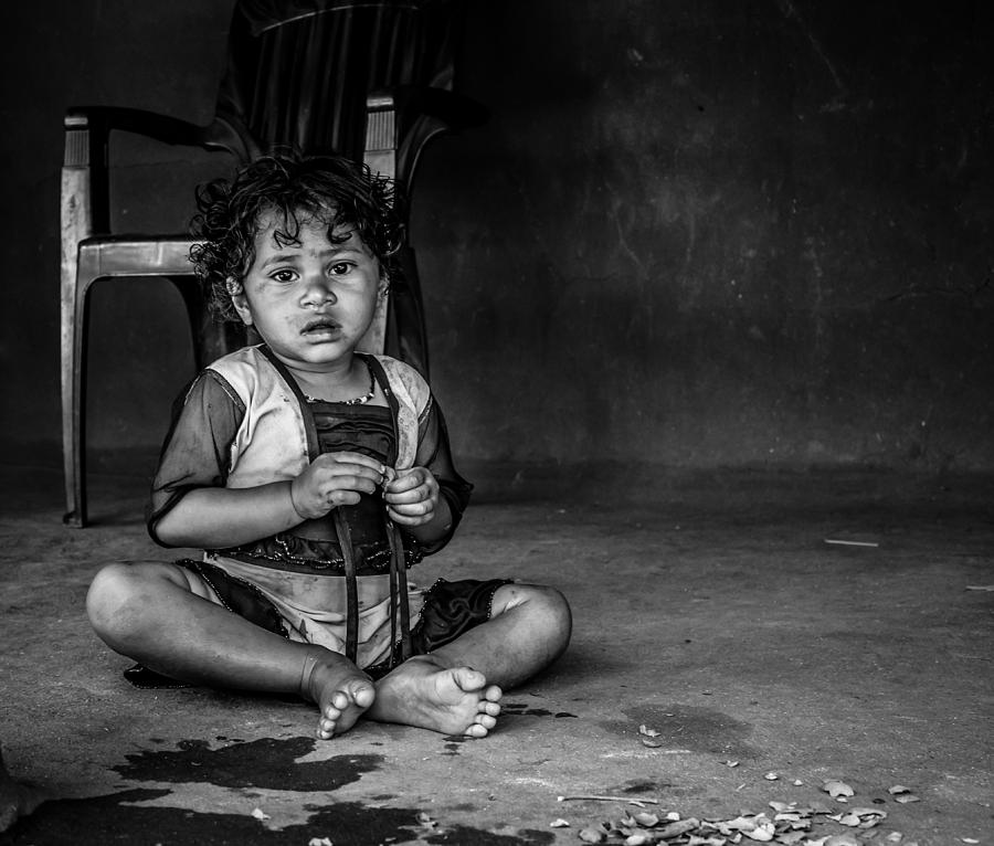 Indian Child Photograph by Harrison Caldwell - Fine Art America