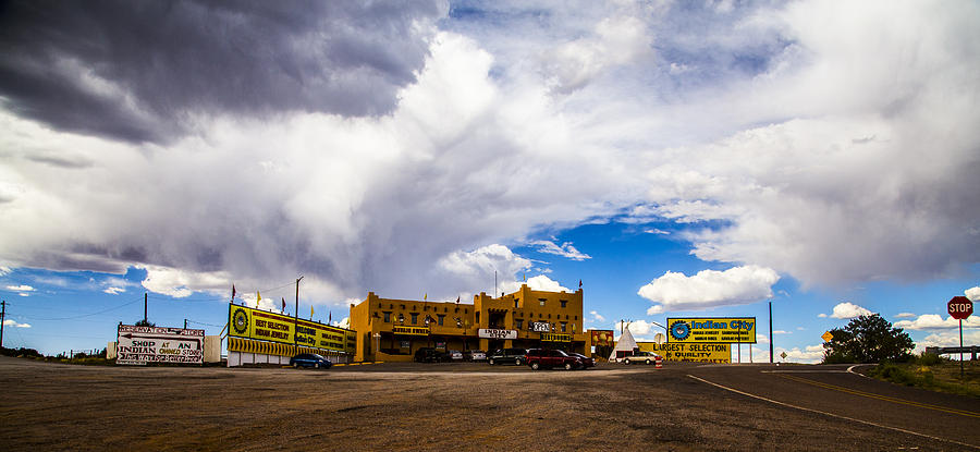 Route 66 Photograph - Indian City by Angus HOOPER III