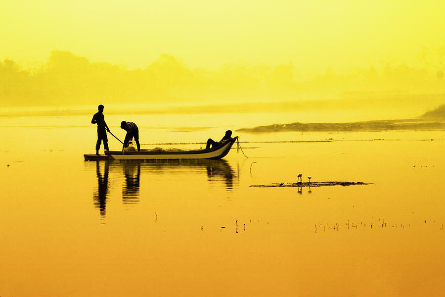 Indian Fisherman by Rafimmedia
