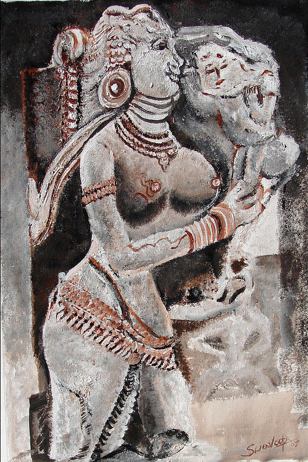 Indian Heratage-3 Painting by Anand Swaroop Manchiraju