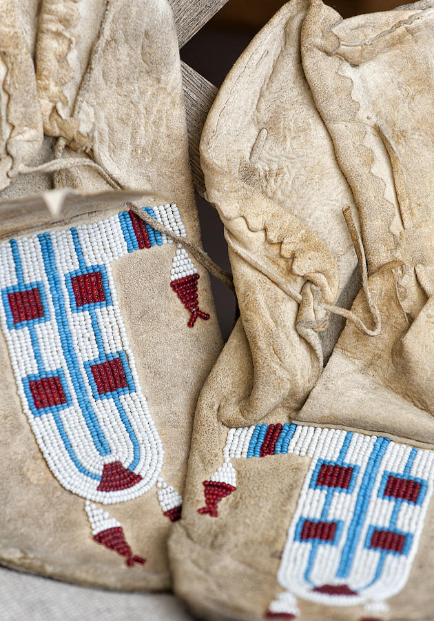 Indian Moccasins Photograph - Indian Moccasins by Stephen Anderson