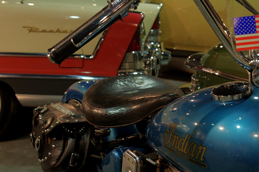 Indian Motorcycle Photograph by David Dufresne