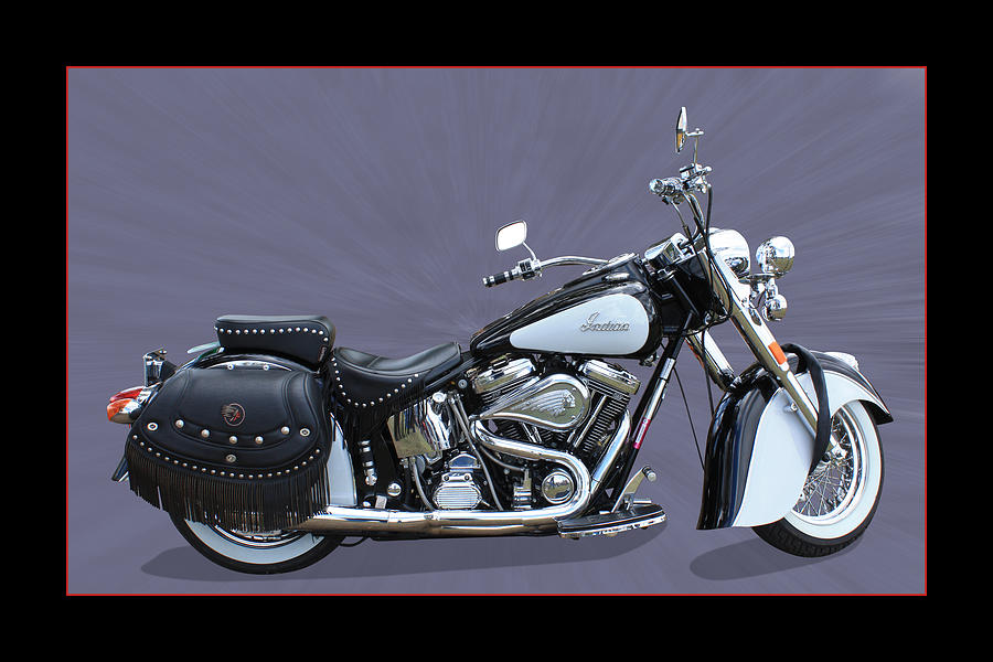 Indian Motorcycle Photograph by Keith Hawley