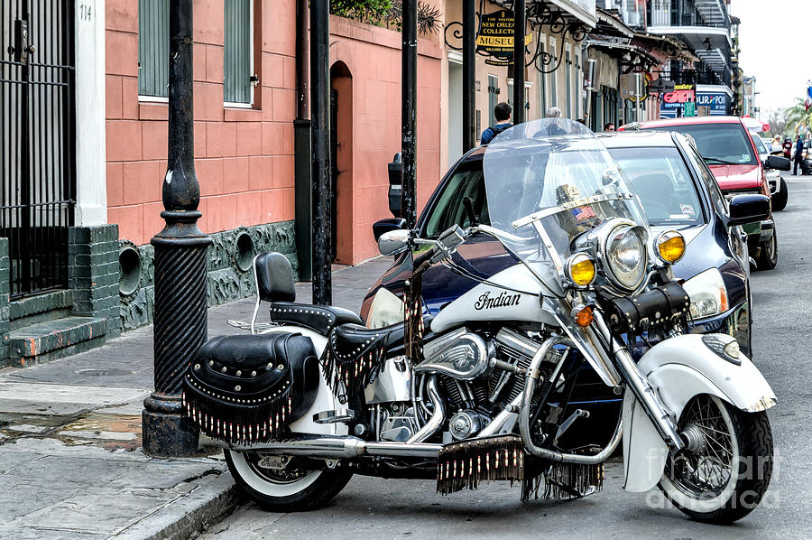 Indian Motorcycle NOLA Photograph by Kathleen K Parker