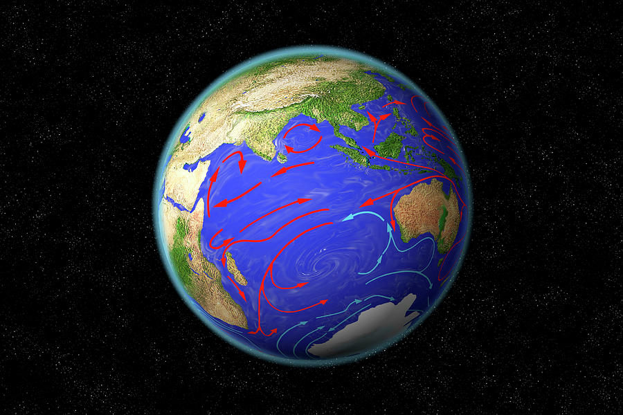 Indian Ocean Currents Photograph by Carol & Mike Werner