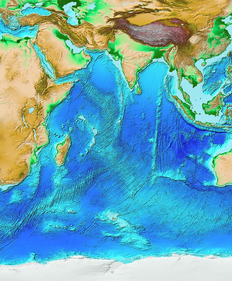 indian ocean floor