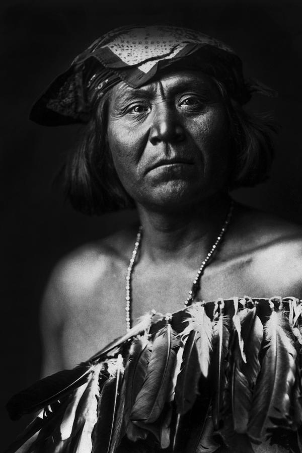 Edward Sheriff Curtis Photograph - Indian of North America circa 1903 by Aged Pixel