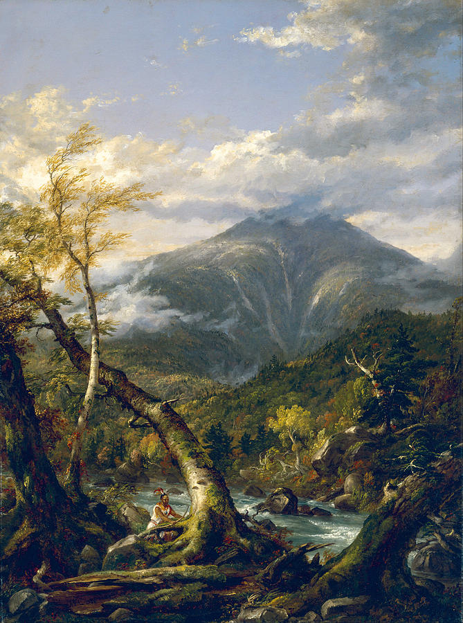 Thomas Cole Painting - Indian Pass by Thomas Cole