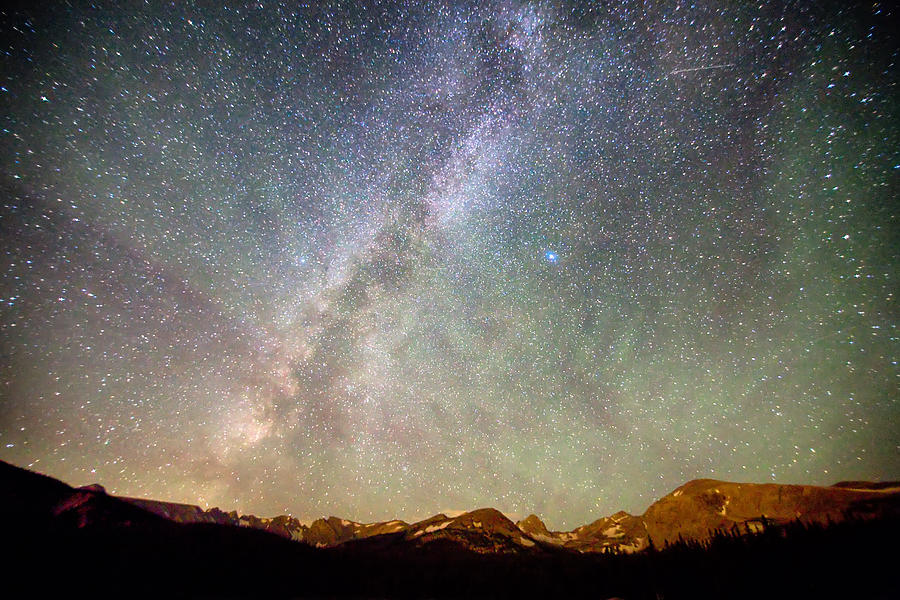 Indian Peaks Milky Way Photograph by James BO Insogna