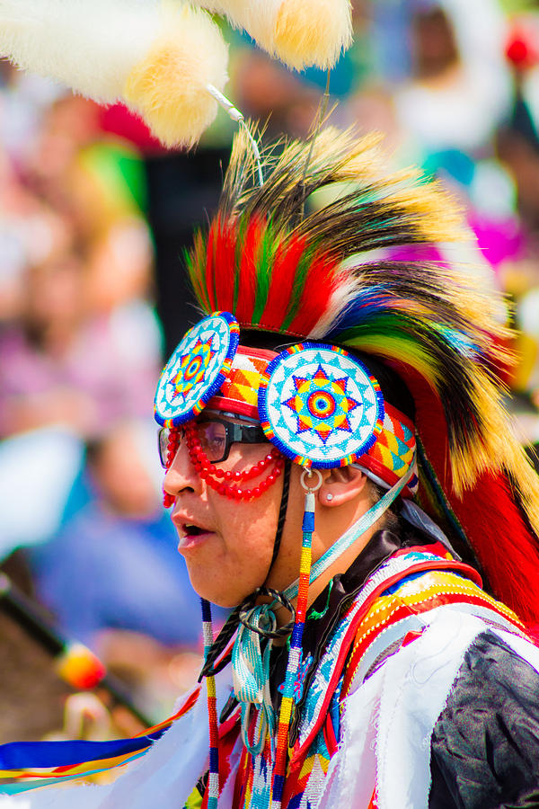 Indian Pow Wow 5 Photograph by Ronald Hunt - Fine Art America