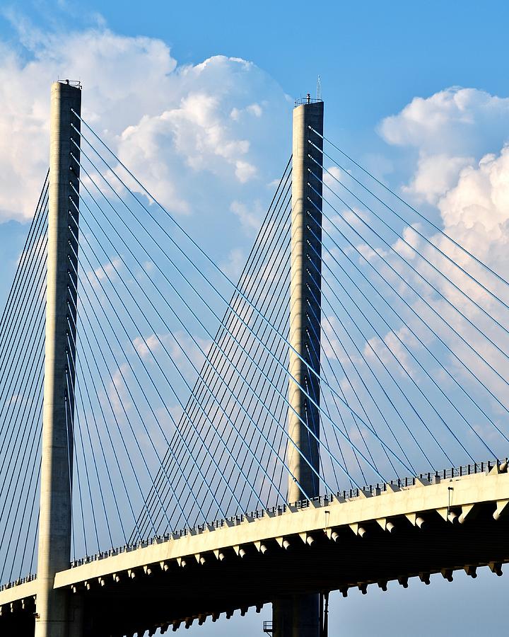 Indian River Bridge - Delaware Photograph by Kim Bemis