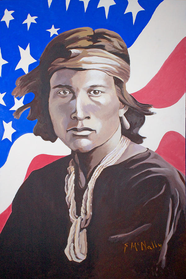 Indian Scout Painting by Susan McNally