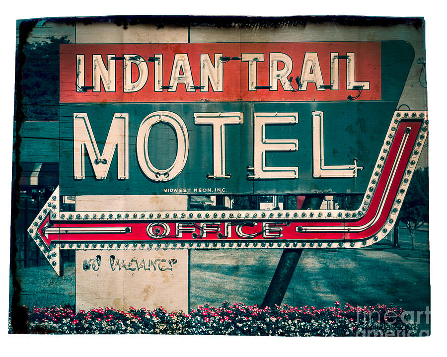 Indian Trail Motel Photograph by Perry Webster