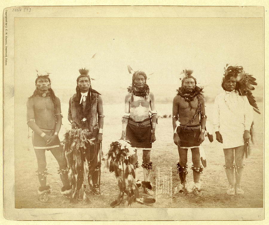 Indian Warriors. Mr. Bear-that-runs-and-growls Photograph by Litz ...