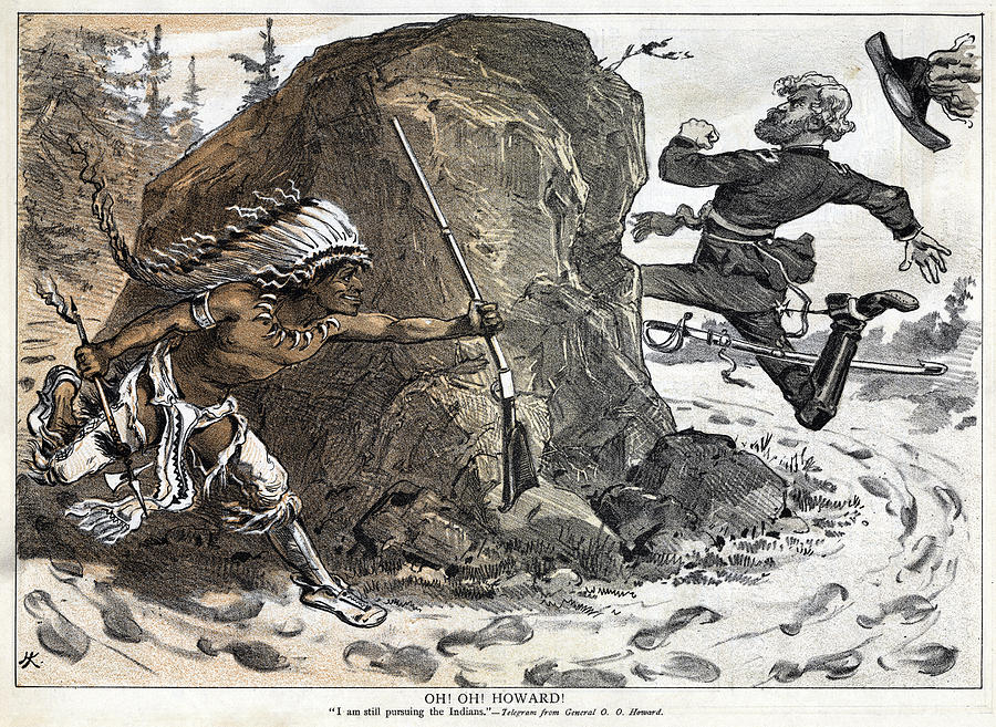 Indian Wars, 1878 Painting by Granger