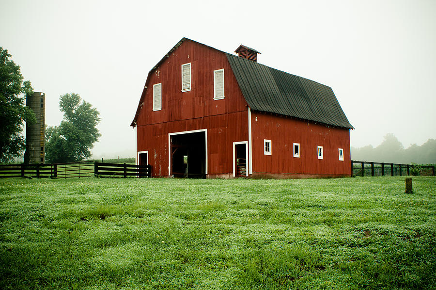 Indiana Barn Photograph by Off The Beaten Path Photography - Andrew Alexander