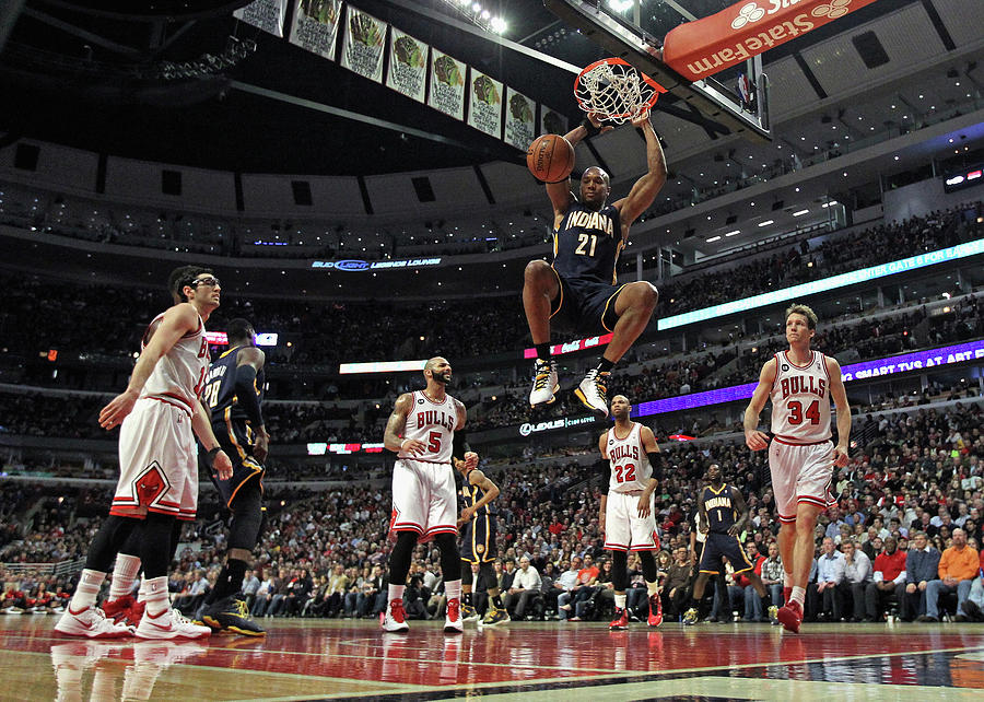 Indiana Pacers V Chicago Bulls Photograph by Jonathan Daniel