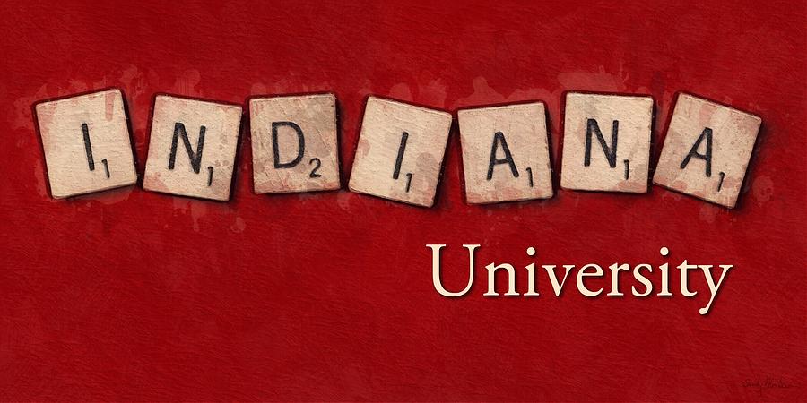 Indiana University Painting by Sandy MacGowan