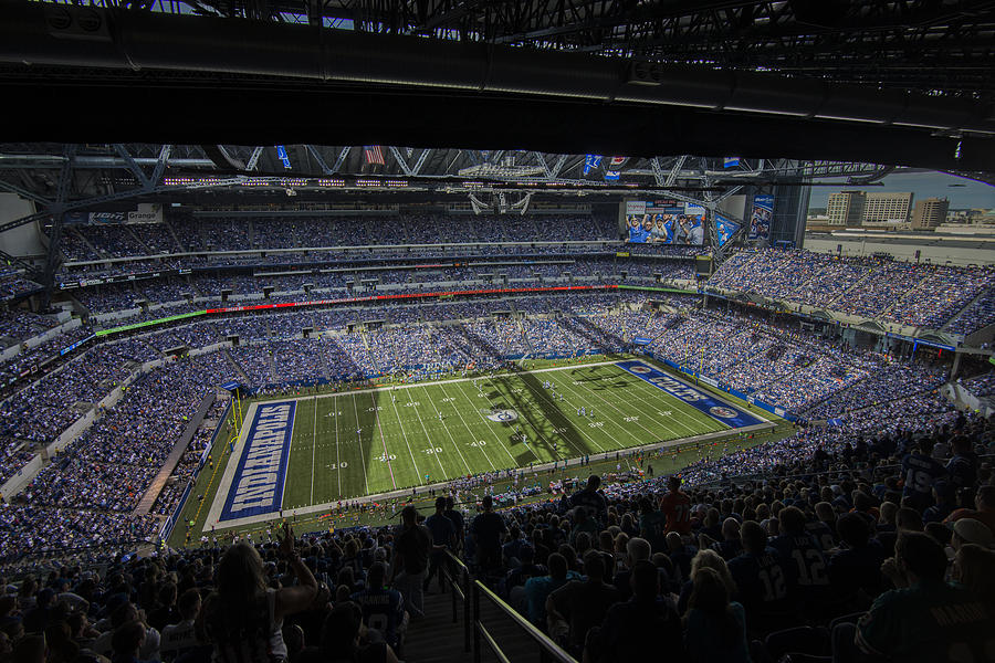 Indianapolis Colts Lucas Oil Stadium 3178 Photograph by David Haskett II