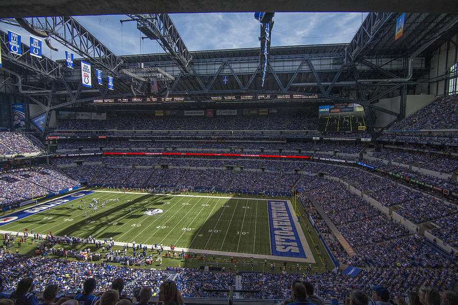 Indianapolis Colts Lucas Oil Stadium 3209 Photograph by David Haskett II