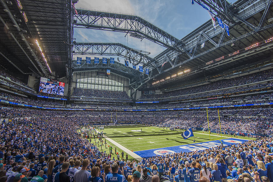 Indianapolis Colts Lucas Oil Stadium 3233 Photograph by David Haskett