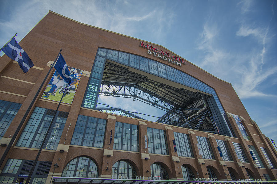 Indianapolis Colts Lucas Oil Stadium 3260 Photograph by David Haskett II