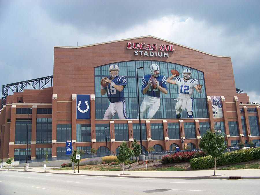 Indianapolis Colts Lucas Oil Stadium Photograph by Joe Hamilton