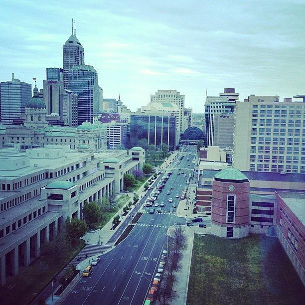 Indianapolis Photograph - #indianapolis From The #jwmarriott Lots by Melissa Lutes