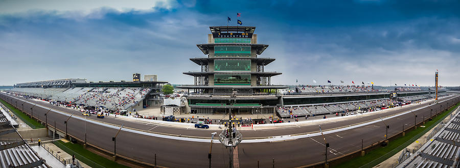 Basketball Photograph - Indianapolis Motor Speedway by Ron Pate
