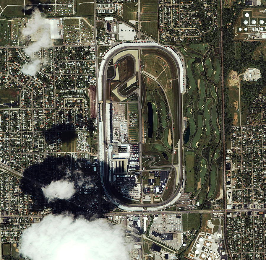 Indianapolis Speedway Photograph by Geoeye/science Photo Library