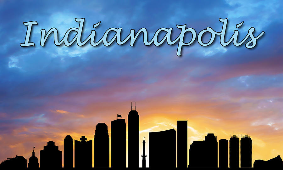 Indianapolis Sunrise Digital Art by Dave Lee