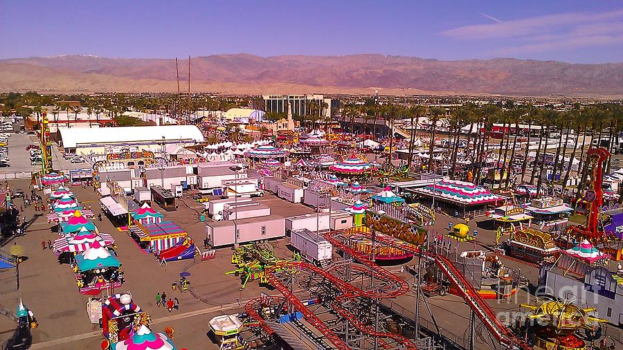 Indio Fair Grounds Photograph by Chris Tarpening