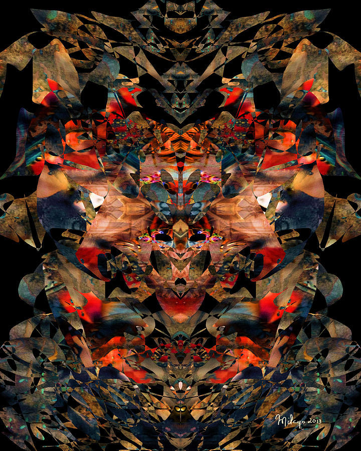 Abstract Digital Art - Indisputable by Mike Butler