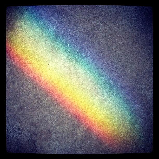Indoor Rainbow, Thanks To A Prism:) Photograph by Julie Van der Wekken