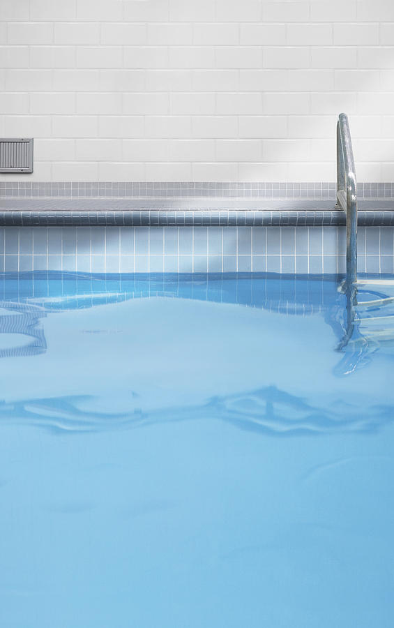 Mirror Photograph - Indoor Swimming Pool Detail Toronto by Bruno Crescia