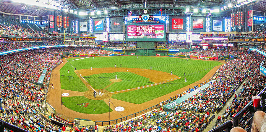 Indoors at Chase Field Photograph by C H Apperson