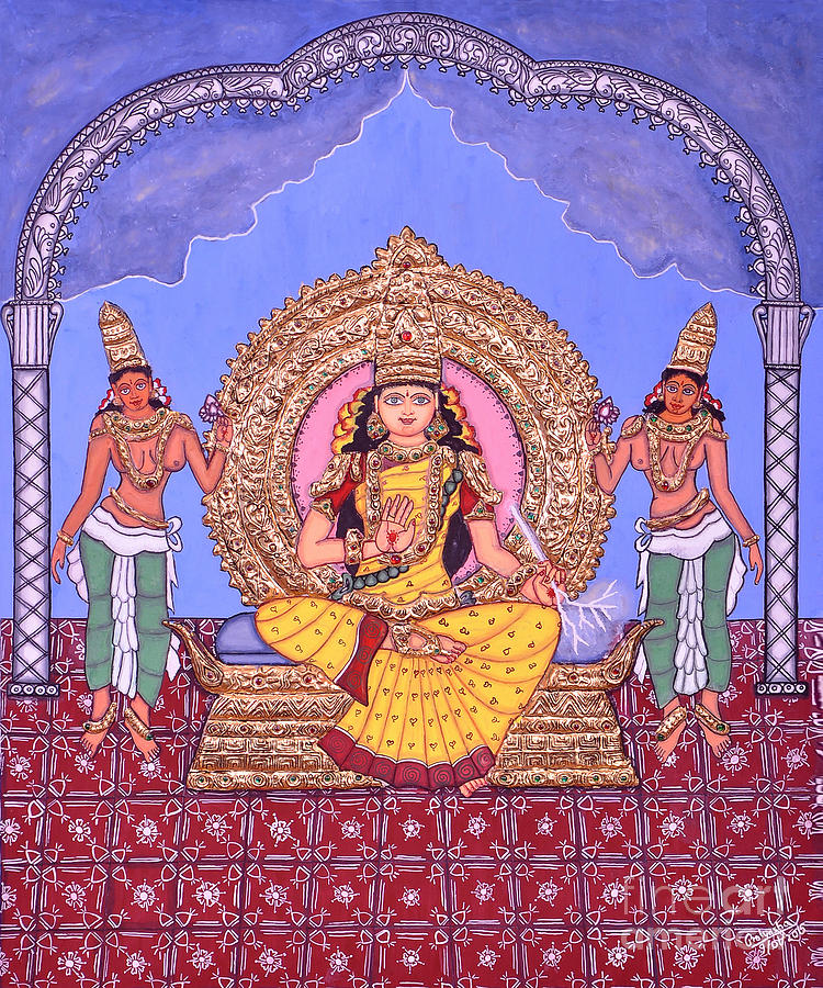 Indrani Painting - Indraakshi by Pratyasha Nithin