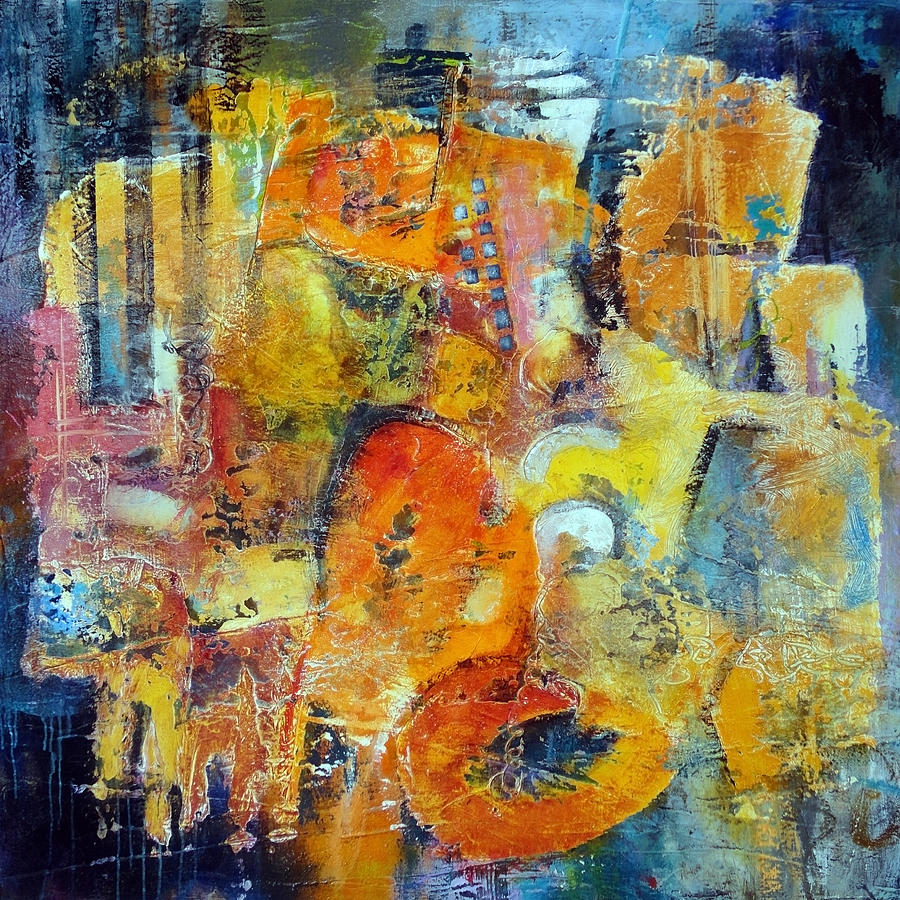 Abstract Painting - Indulge by Katie Black