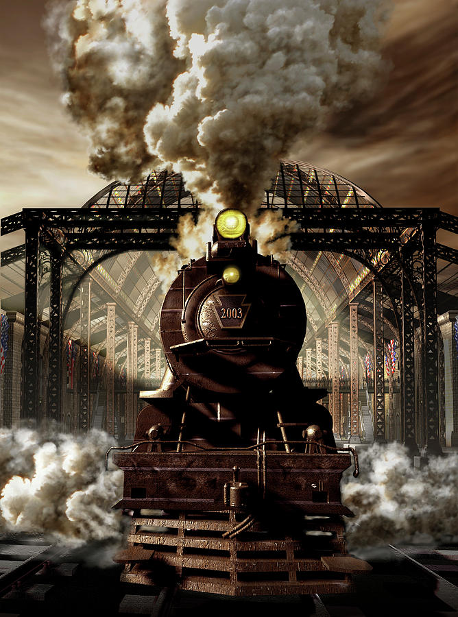 Industrial Age Of Steam Engine Photograph by Kurt Miller