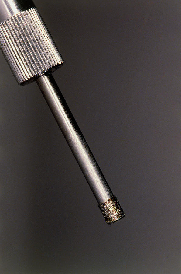 Industrial Diamond Drill Photograph by Mike Mcnamee/science Photo Library