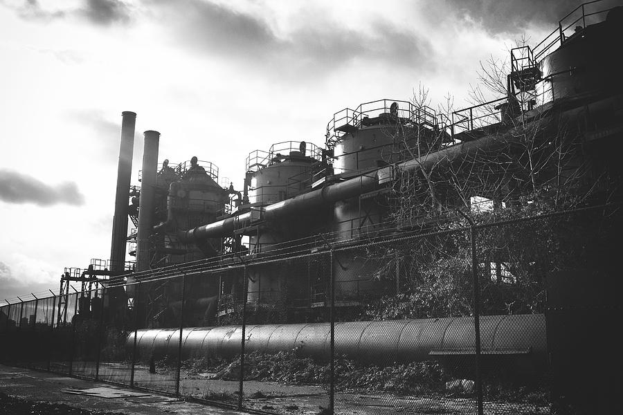 Industrial Gas Works Photograph
