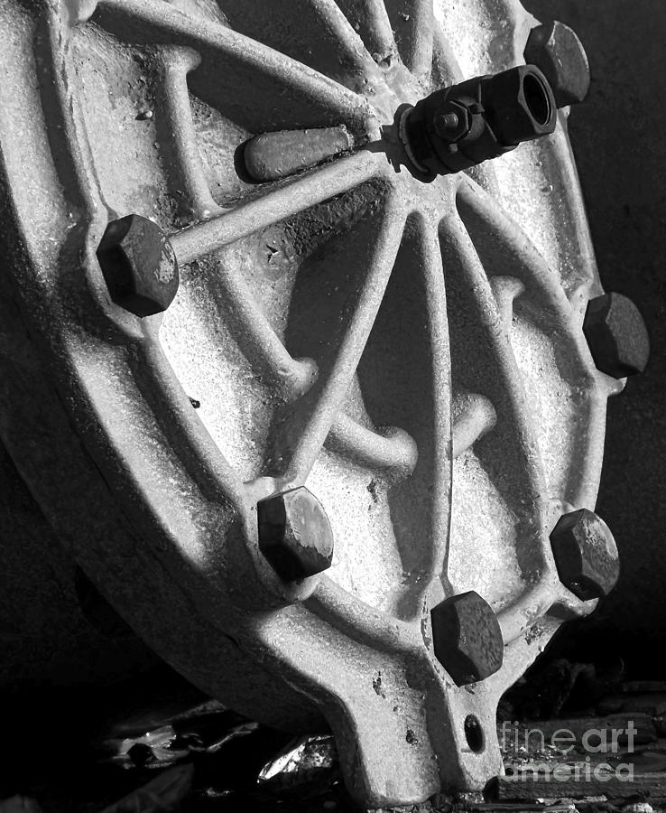 Black And White Photograph - Industrial Object Art - BW by James Aiken