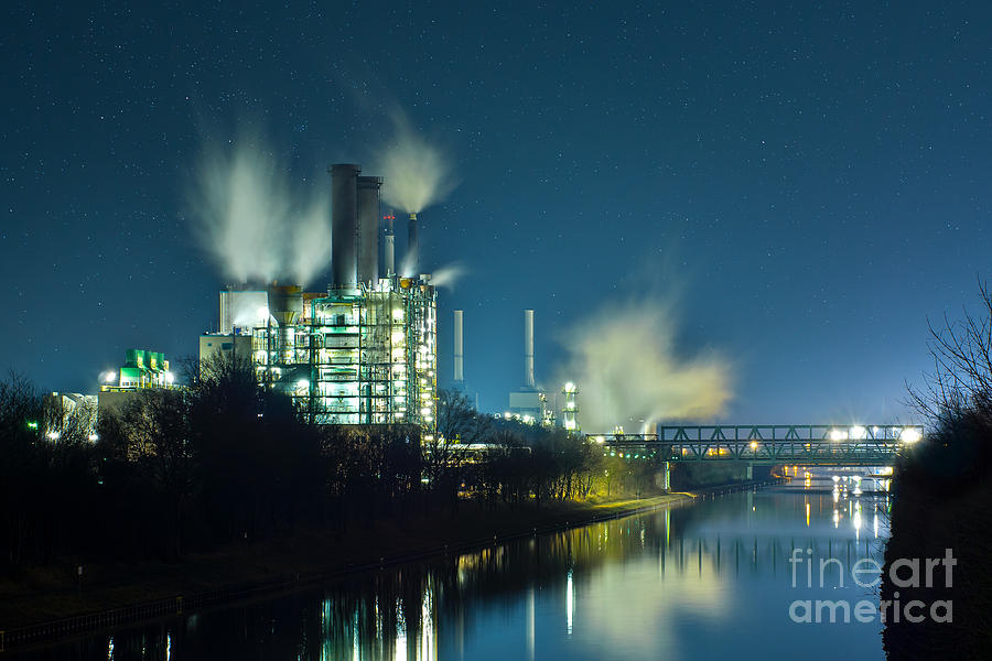 Industrial Park Marl Photograph by Daniel Heine