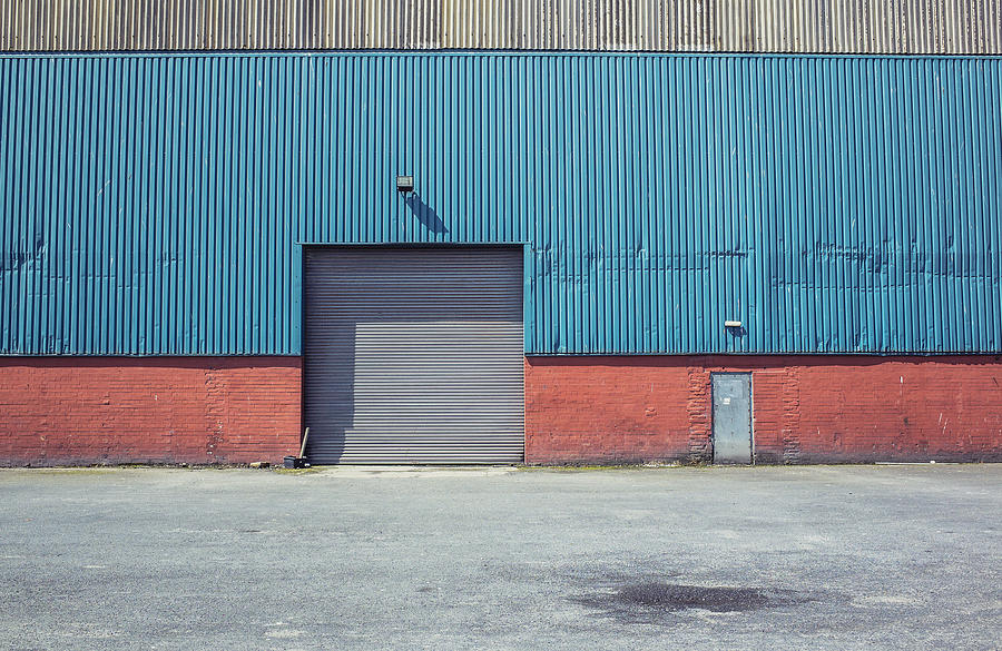 Industrial Photograph - Industrial Symmetry by Nick Barkworth