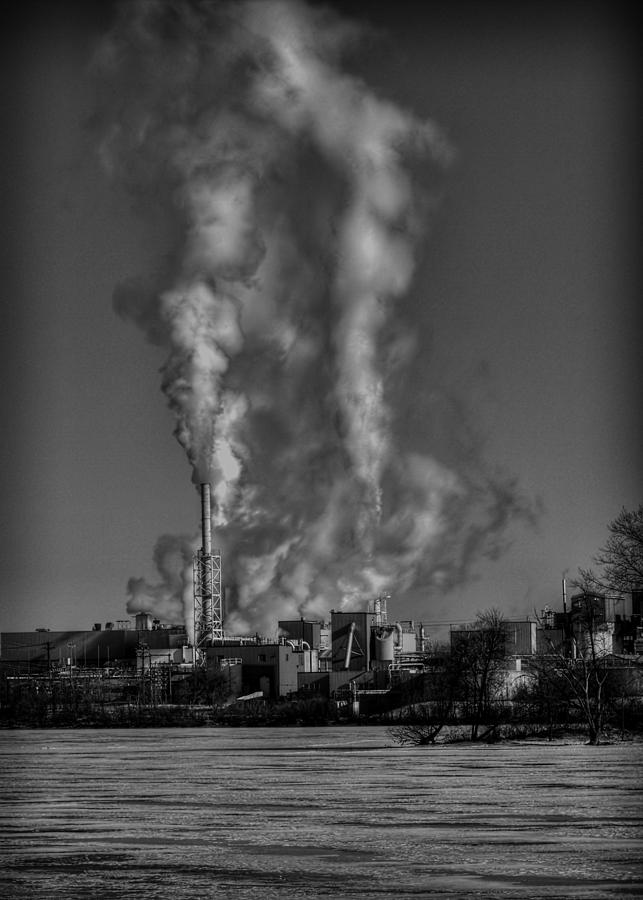 Industry in Black and White 2 Photograph by Thomas Young