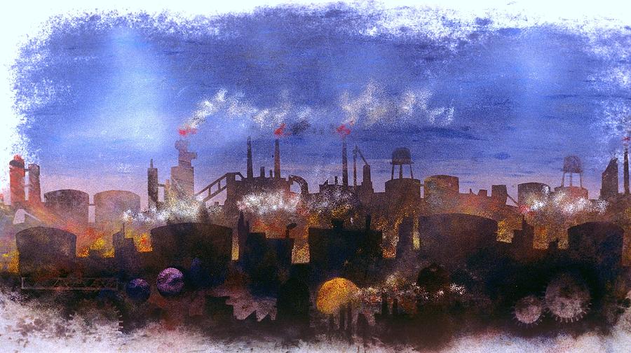 Industry Prevails Painting by William Renzulli