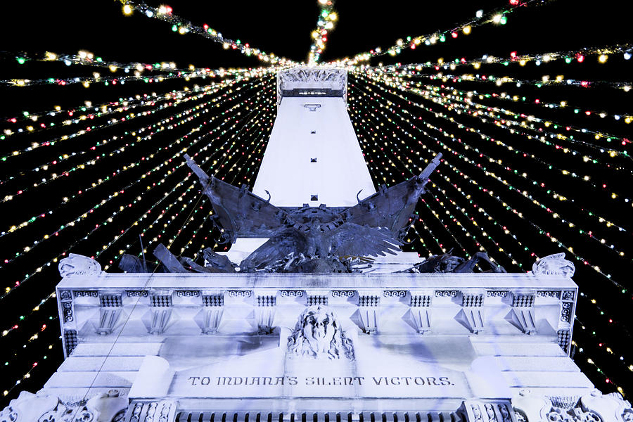 Indy Christmas Lights Photograph by Joji Ishikawa Fine Art America