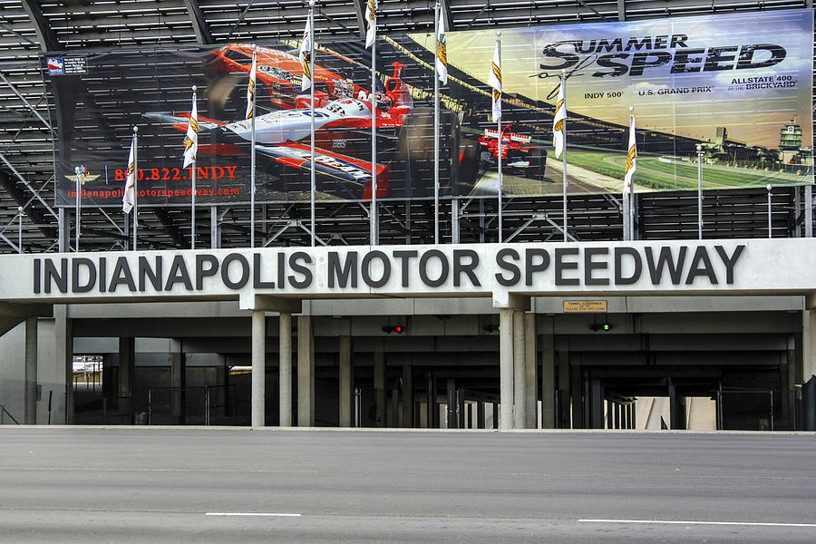 Indianapolis Photograph - Indy Speddway by Chris Smith