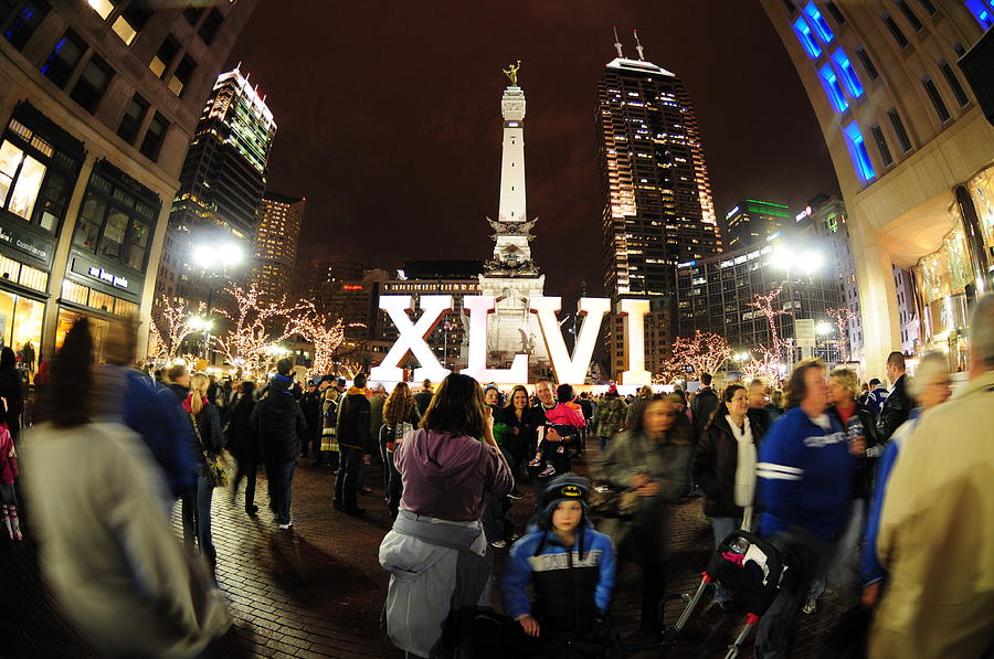 Indy Super Bowl Photograph by Rob Banayote