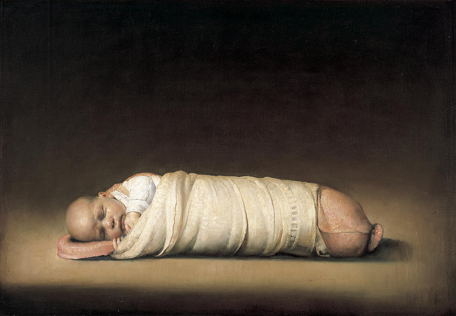 Infant Painting by Odd Nerdrum